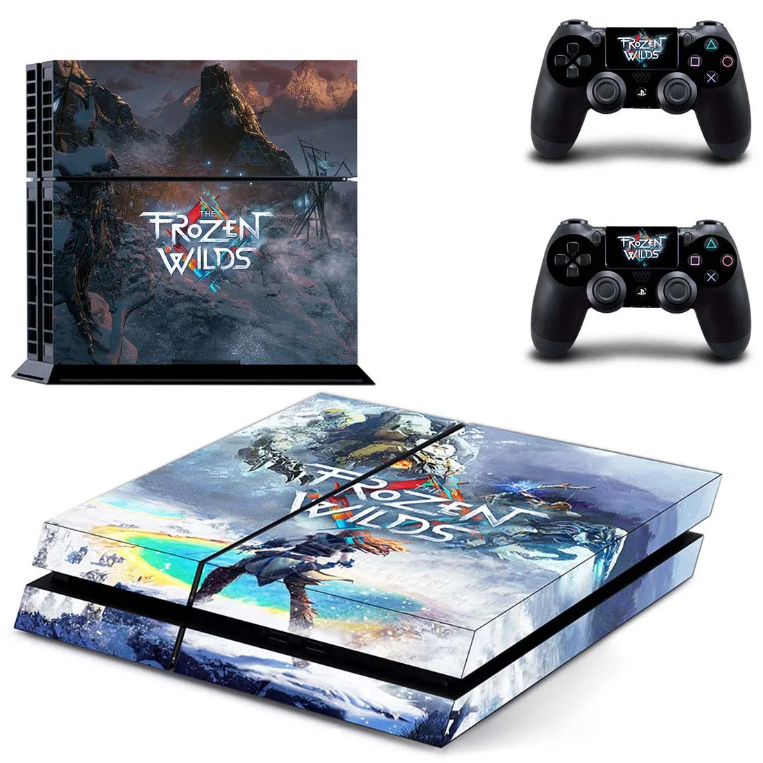 PS 4 наклейка s Horizon: замороженные Wilds PS4 наклейка Play station 4 наклейки для кожи Pegatinas для консоли playstation 4 и 2 контроллера