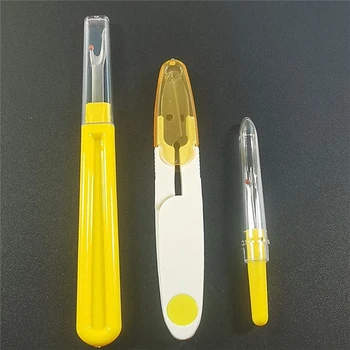 

2Pcs Seam Ripper and Thread Remover Kit, Sharp Sewing Seam Thread Remover Stitch