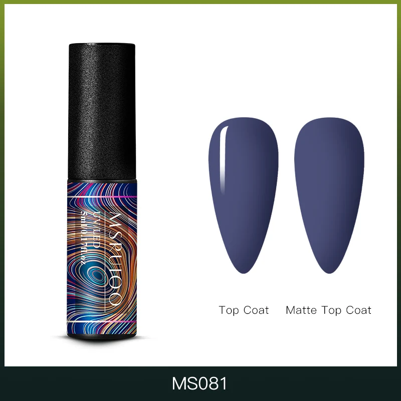 MSRUIOO, чистый цвет, УФ-гель для ногтей, матовое верхнее покрытие, необходимо отмачивать, долговечный лак для ногтей - Цвет: S09104