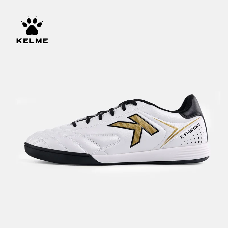 Мужские футбольные бутсы KELME оригинальные белые кроссовки для футбола в