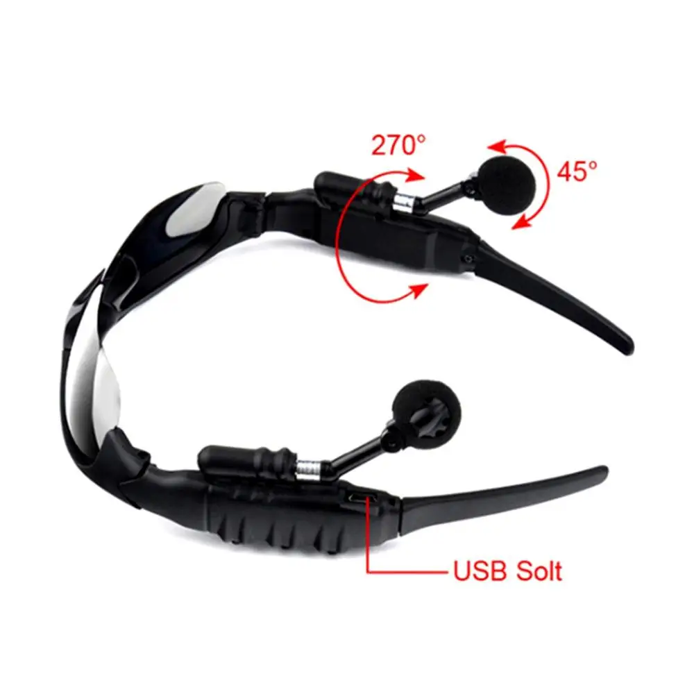 Умные беспроводные Bluetooth уличные спортивные солнцезащитные очки с наушниками, наушниками, телефонными музыкальными солнцезащитными очками для мужчин и женщин