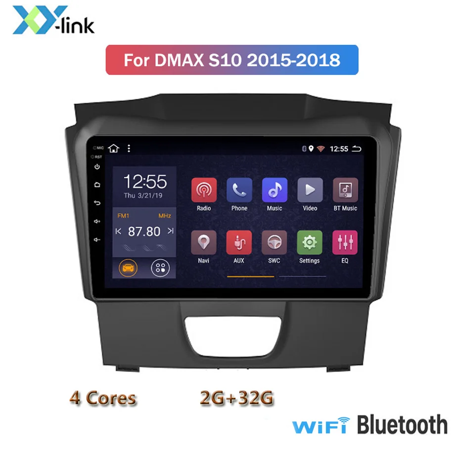 

Car Radio video Multimedia Player For Isuzu DMAX 2015-2018 Android 8.1 9 inch screen GPS Navigation system bluetooth no 2 din
