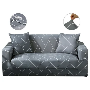 

Modern 1/2/3 Seater Elastic Sofa Covers Non-slip Slipcover Settee Stretch Couch Protector for Living Room Home Decor