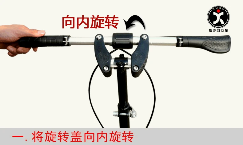 Top 2019 new 12 inch mini folding bicycle telescopic mini bicycle one second folding portable bicycle 9