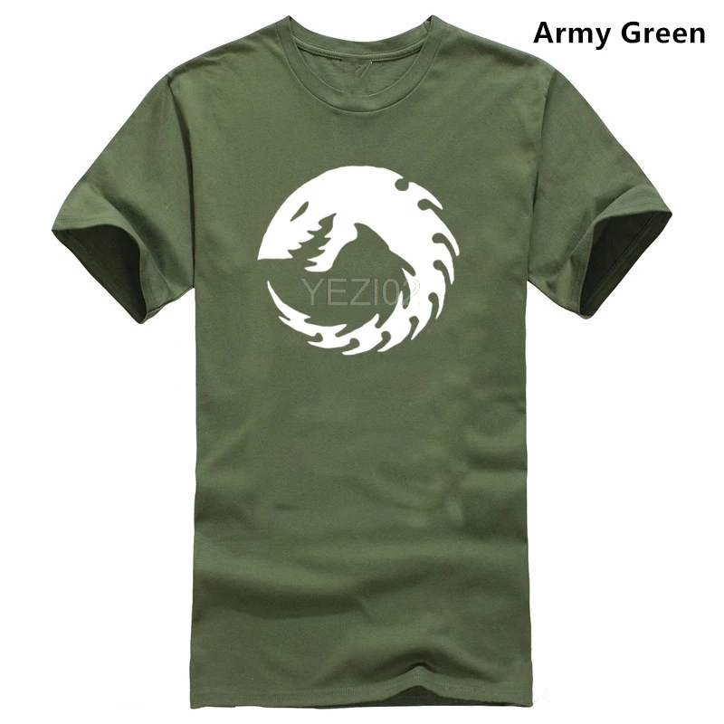 army green Tyranid 40k 40000 Fantasy inspired черная футболка мужская - Цвет: army green