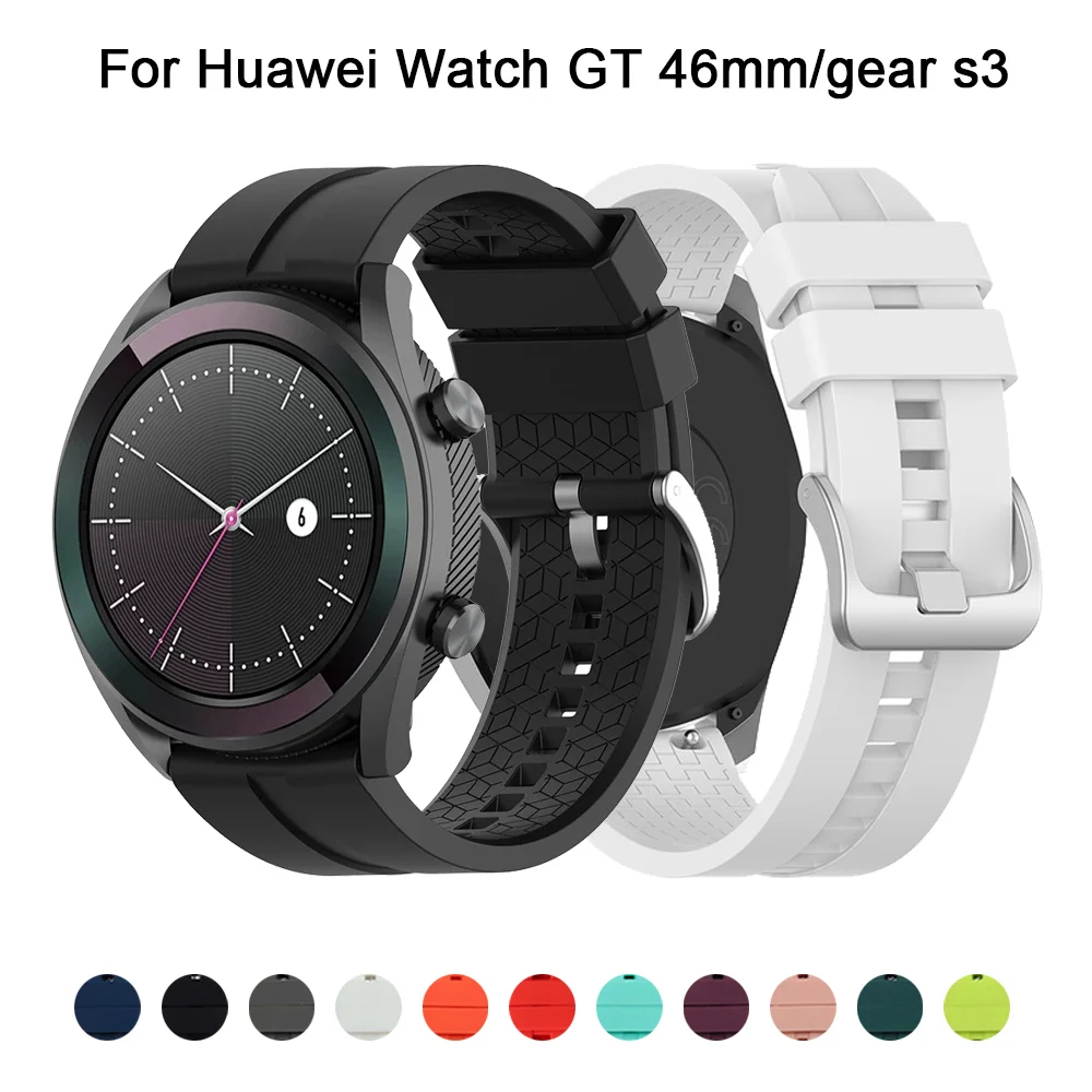 Ремешок для часов huawei gt samsung galaxy watch 45/46 мм сменный Браслет 22 ремешок 2/2e Pro |