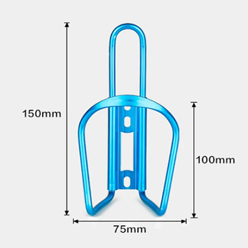 Aluminum Alloy Bicycle Water Bottle Holder Mountain Bike Bottle Can Cage Bracket Cycling Drink Water Cup Rack Cycle Accessories