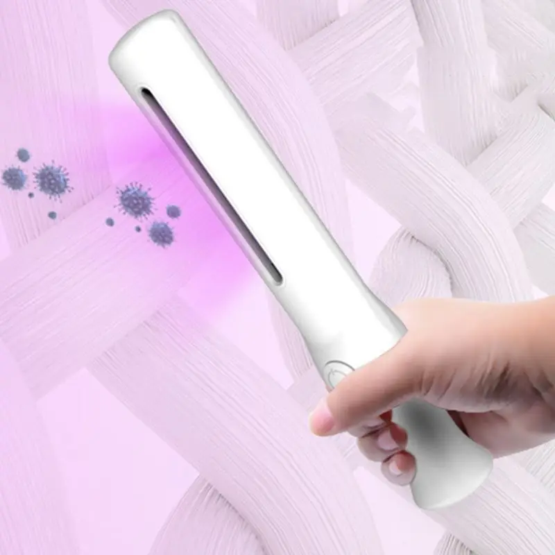 

Portable Ultraviolet Sterilizer Light Handheld UV Bactericidal Disinfection Lamp Light Battery Charging Sterilizer Light