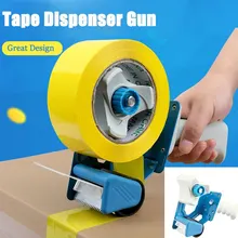 

Heavy Duty Tape Gun Dispenser Sealing Packaging Parcel Cutter Machine Manual Packing Tool