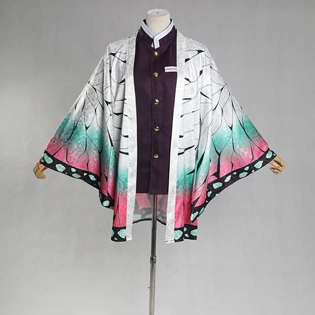 Demon Slayer Kimetsu no Yaiba Cosplay Costume Rengoku Kyoujurou Kanroji Mitsuri Agatsuma Zenitsu Men Women Jacket Haori Kimono only outside Kimono