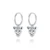 CANNER Hoop Earrings Black Panther Moon Star Cross 925 Sterling Silver CZ Huggie Earring For Women Aros Kiwi Pendientes Brincos 42