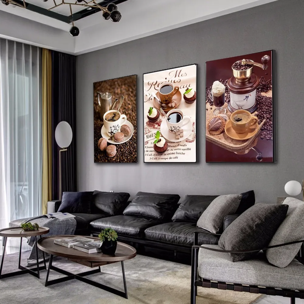 Diamond Embroidery Coffee Full Display Diamond Mosaic Landscape Painting Square Rhinestones Art Home Decor diamond painting