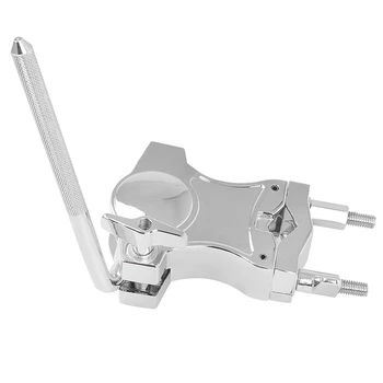 

1Pc Aluminum Alloy Drum Stand Extension Clip Rod Connecting Bracket Clamp Holder Percussion Drum Set for Cowbell Accessory Drum