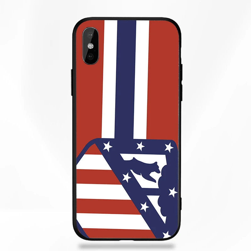 Чехол для телефона Gimenez для iphone, чехол Atletico Madrid FC DIY, черный мягкий чехол из ТПУ для iphone 11Pro X XR XS MAX 7 8 7plus 6 6S 5S SE