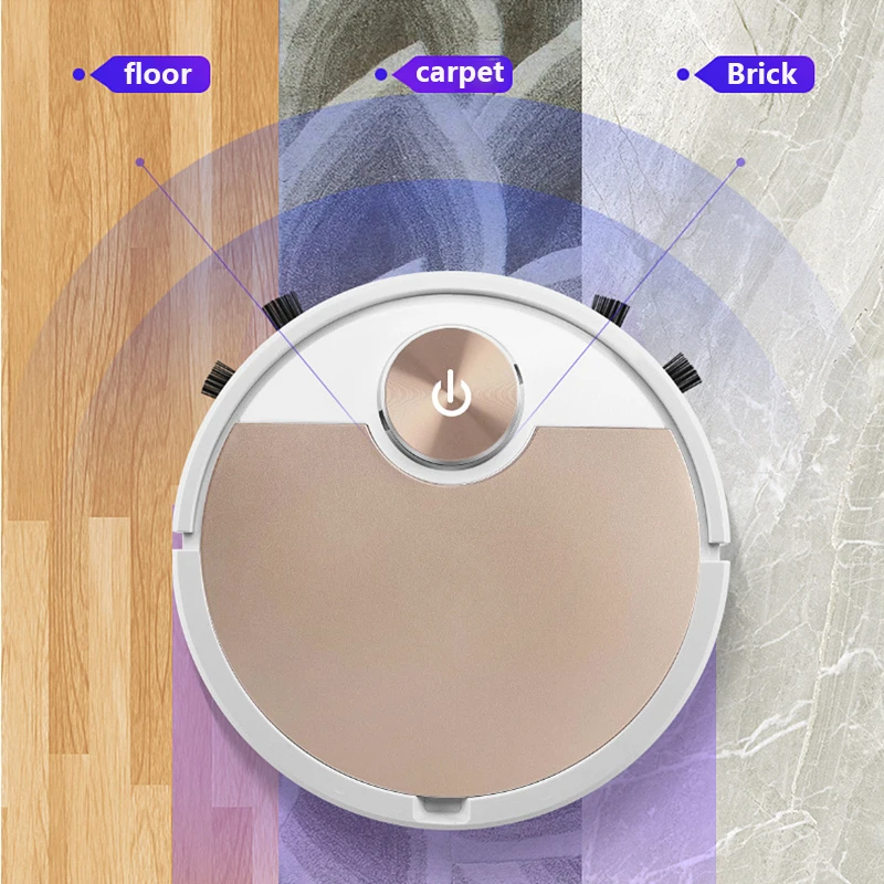 US $38.75 ES06 Household Smart Robot Vacuum Cleaner Mobile Phone APP Remote Control Automatic Dust Removal And Sterilization Sweeper