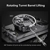 Simulation Building Block Assembly Remote Control Battle Tank All-round Driving 360° Rotate Turret Lifting Barrel Puzzle RC Tank 4