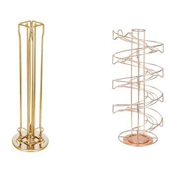 

2x OASISWJ Coffeeware Nespresso Coffee Capsules Pot Holder Stand Capsule Storage Rack Shelf Organizer
