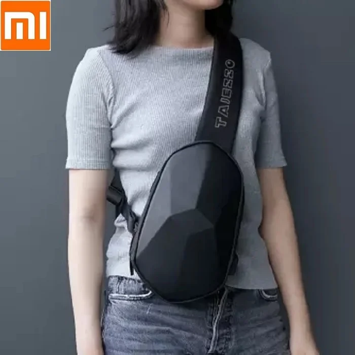 

Xiaomi BEABORN polyhedron Backpack Bag Waterproof Colorful Leisure Sports Chest Pack Bags Travel Camping Sturdy hard shell