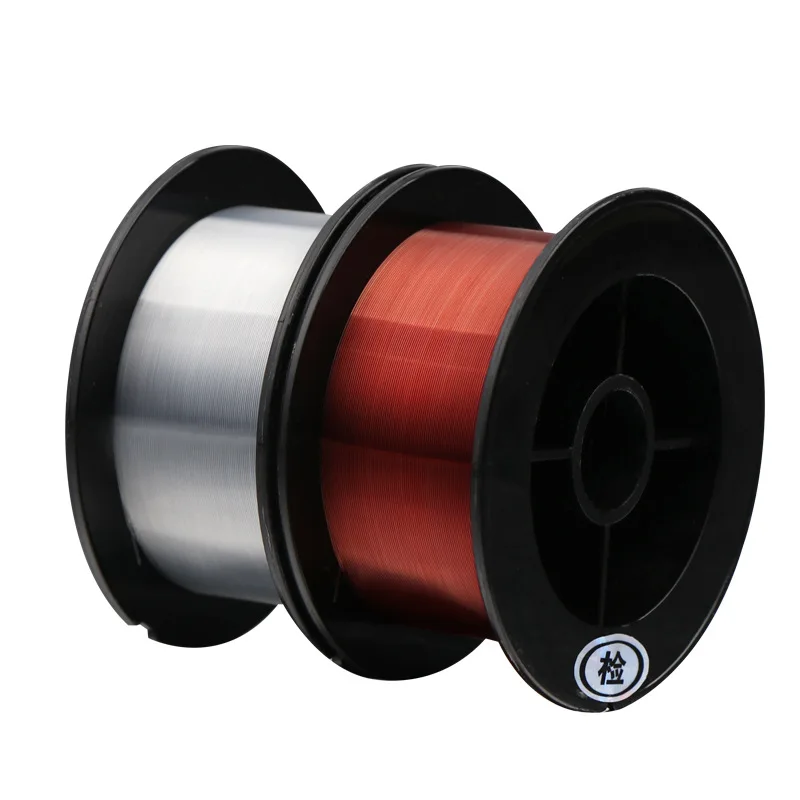 Super pull 200M Fluorocarbon Fishing Line red/clear two colors 4