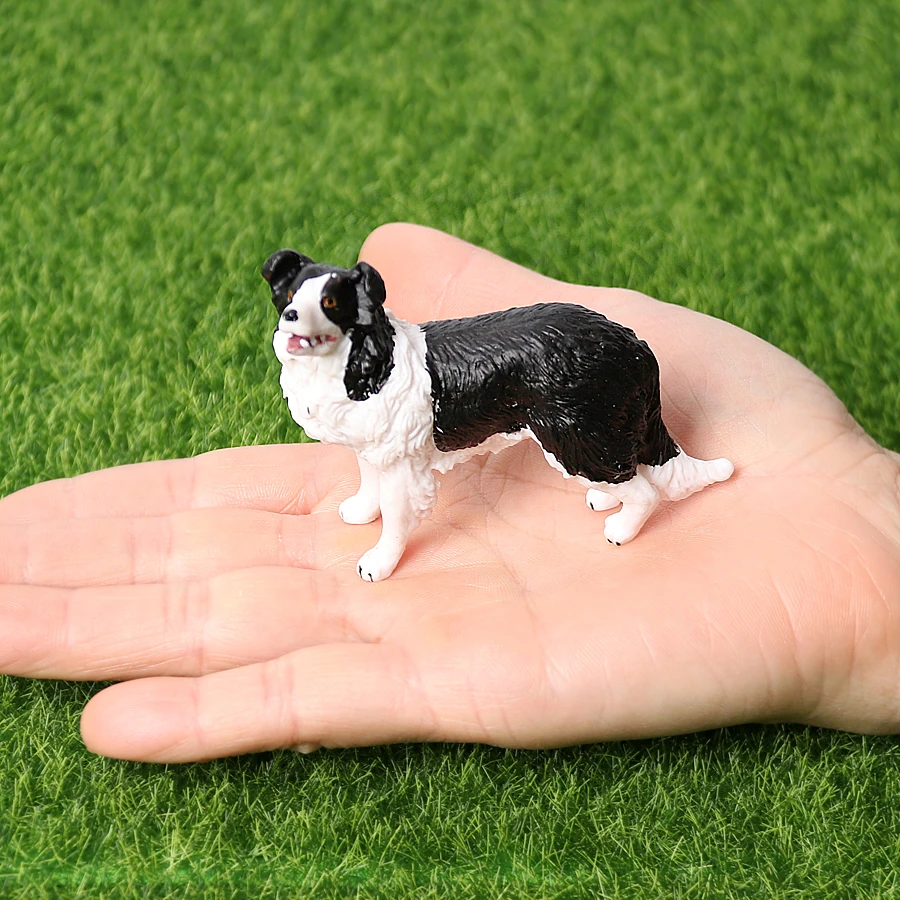 Simulation Dog Animal Figurines - Decorative Gift