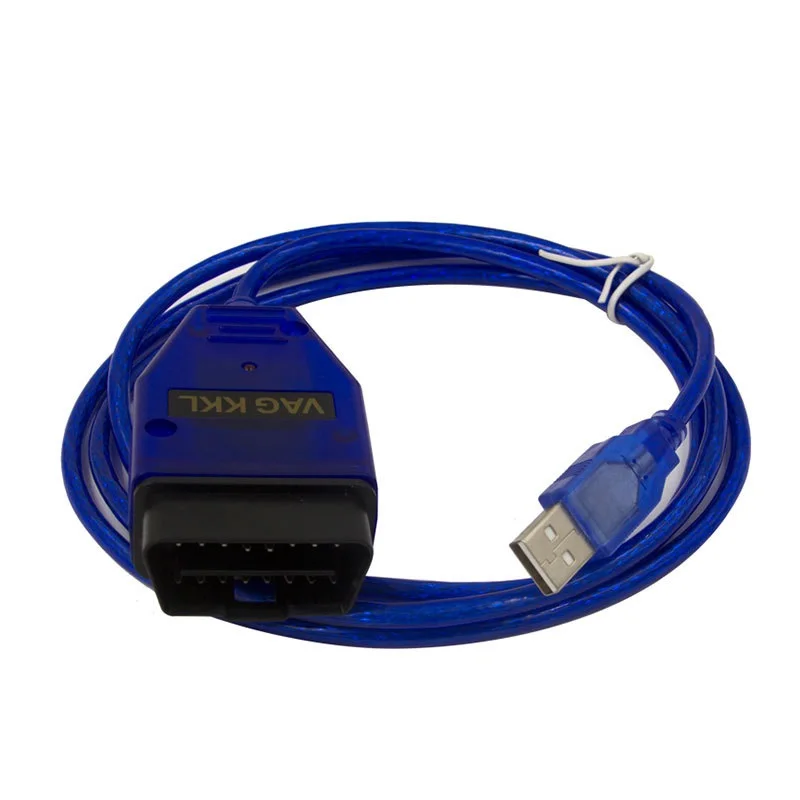 Koop OBD2 FT232RL Vag Com Interface Kabel KKL VAGCOM 409.1 Car Auto USB obd 2 OBD Diagnose Scanner Vag Usb kabel Interface Tool