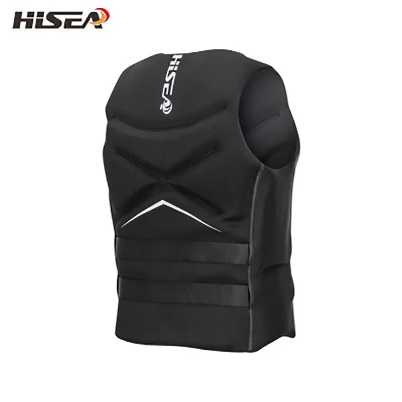 Hisea взрослый плавучий спасательный жилет Neoprere качество гладкое качество спасательный жилет серфинг Рыбалка; рафтинг серфинг