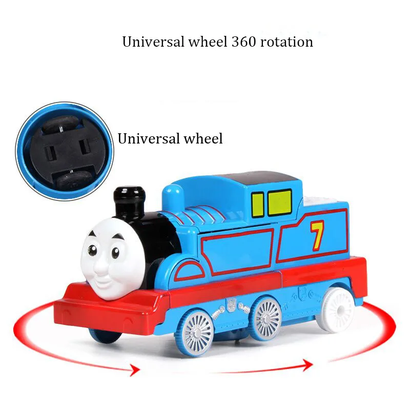 LEGAO THOMAS Transformable toy anime model train gift music glow electric toy