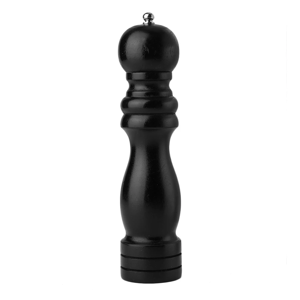 deep black 8inch OUTAD Новая 4/5/8 дюймов Руководство древесины соль перец специи кукурузная мельница шлифовальные станки для ресторана, дома и кухни инструмент Пособия по кулинарии аксессуары - Цвет: deep black 8inch