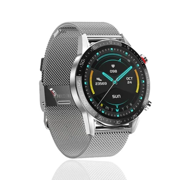 

New Smart Watch Men Women Stainless Steel Screen Heart Rate Blood Pressure Multi-Function Mode Sport Smartwatch Fitness Tracker