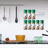 Spice Rack Wall Mount Kitchen Organizer Seasoning Bottle Holder Hanging Spice Jars Clip Cabinet Organizer Spice Storage Rack ► Photo 3/6