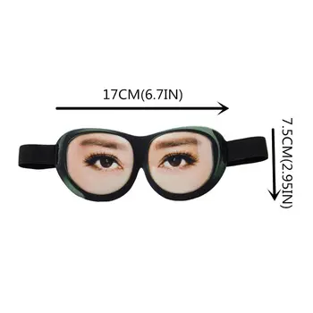 

2020 New Funny Human Eye Mask Sleeping Eye Mask Rest Aid Eye Mask Cover Patch