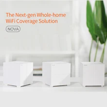 Tenda MW6 Whole Home Mesh Wireless WiFi Extender System with11AC 2.4G/5.0GHz WiFi Wireless Router and Repeater APP Remote Manage
