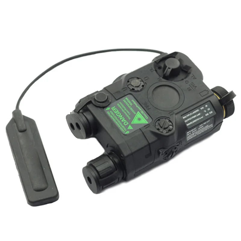 

AN-PEQ-15 Battery Box Red Dot With White Led Flashlight 270 Lumens And Ir Lens Hunting Accessories,Black