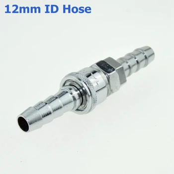 

2 Sets Pneumatic Straight 12mm OD Barb Air Hose Pipe Compressor Quick Coupler Connector Coupling Socket Fitting SH40+PH40