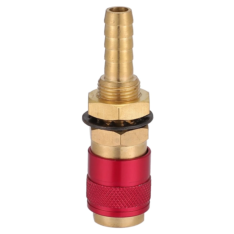 HOT-2Pcs/комплект 8 мм быстроразъемные фитинги с водяным охлаждением и газовым адаптером фитинг шланг для TIG сварочный фонарь Аксессуары для инструментов