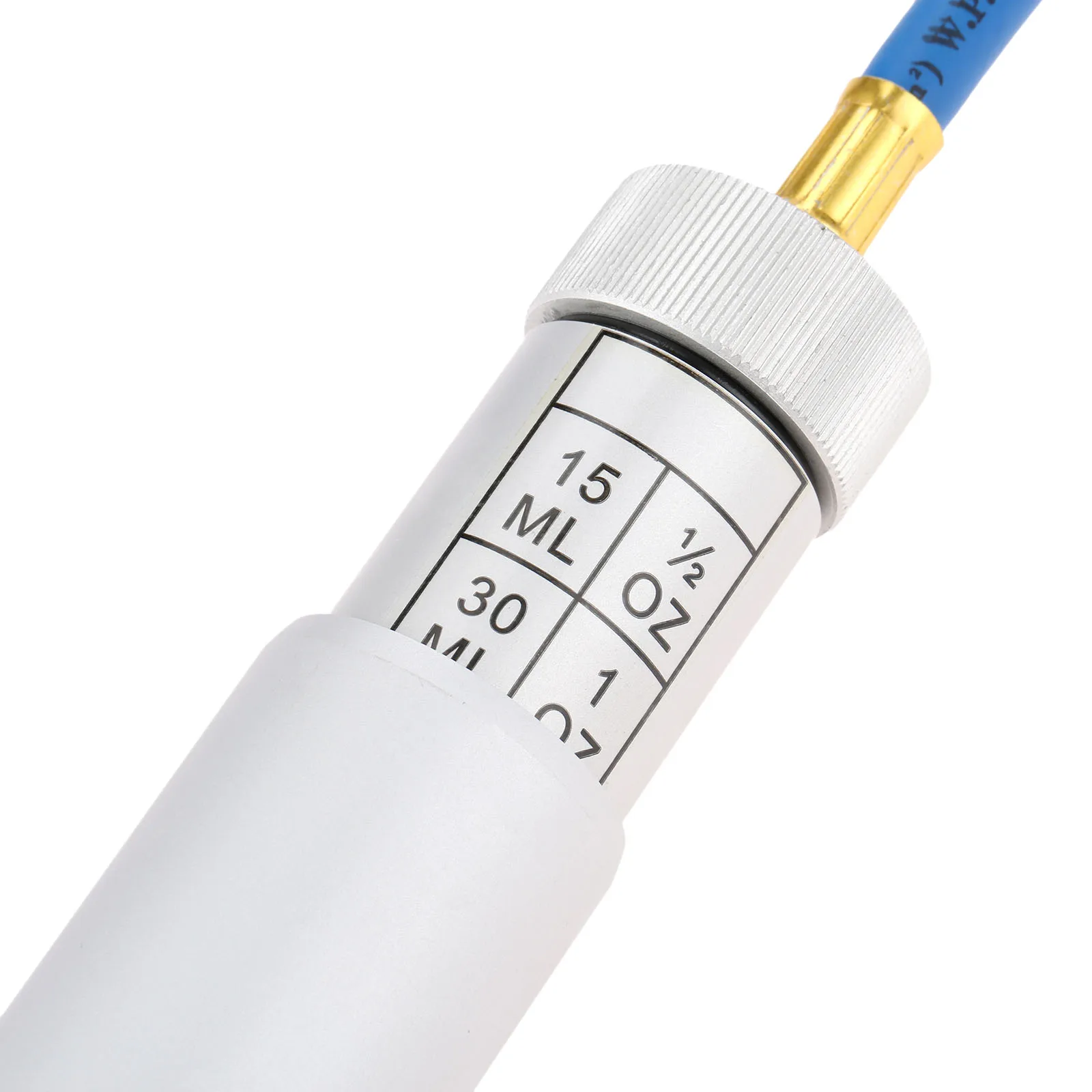 DRELD 1/4SAE 134a 2 oz A/C AC масло и инжектор красителя инструмент с R-134a защелкой Быстрый Муфта 1/" SAE ручной поворот