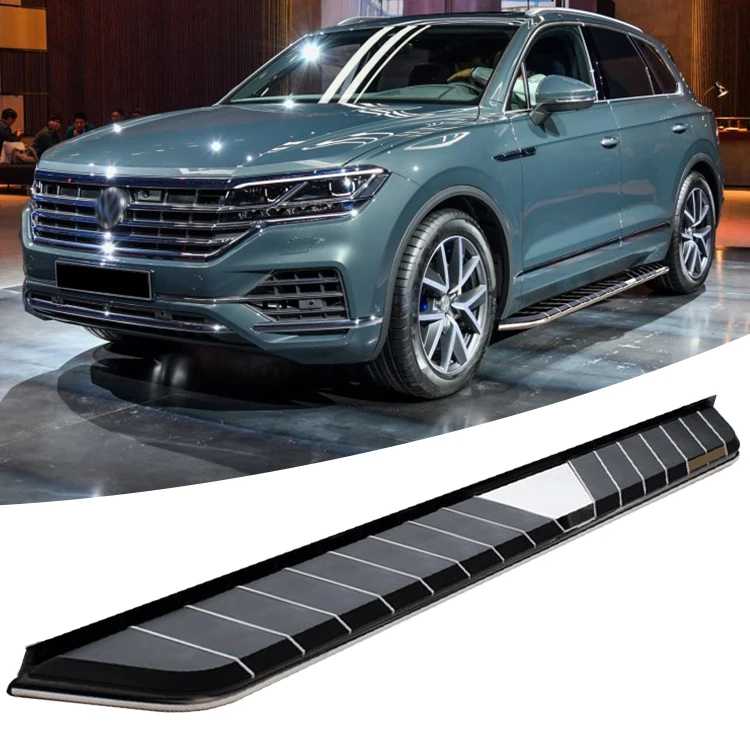 2pcs Fit For Vw Volkswagen Touareg 2019 2020 Aluminum Running Boards