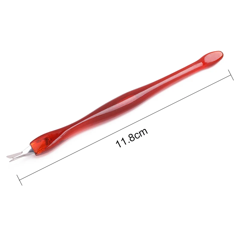 Dead Skin Remove Fork Stainless Steel Material Toes Finger Nails Art Cuticle Remover Tools Pedicure Nails Care Accessories