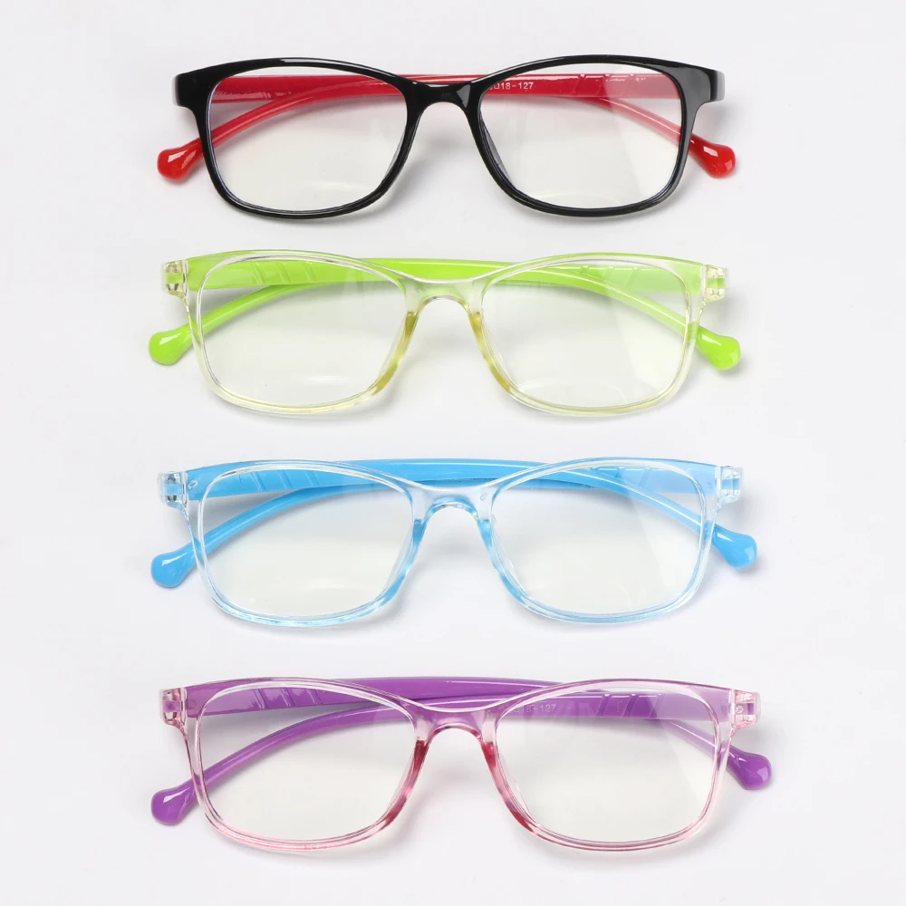 Anti-blue Light Kids Glasses Optical Frame Children Boy Girls Computer Transparent Blocking Anti Reflective Eyeglasses blue light blocking reading glasses