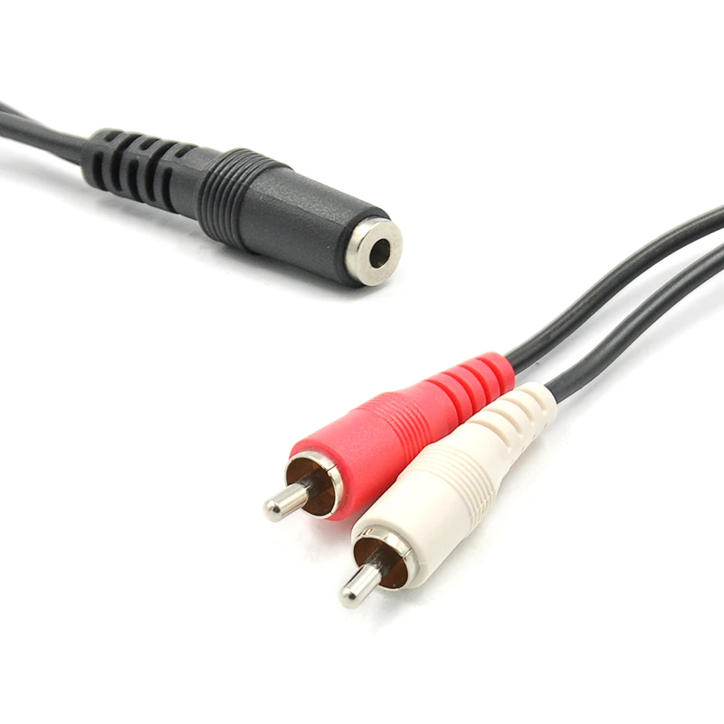 Link Adapter Stereo Female to 2 Male RCA Jack Cable 16.5cm For Bose  SoundTouch Wireless Used| | - AliExpress