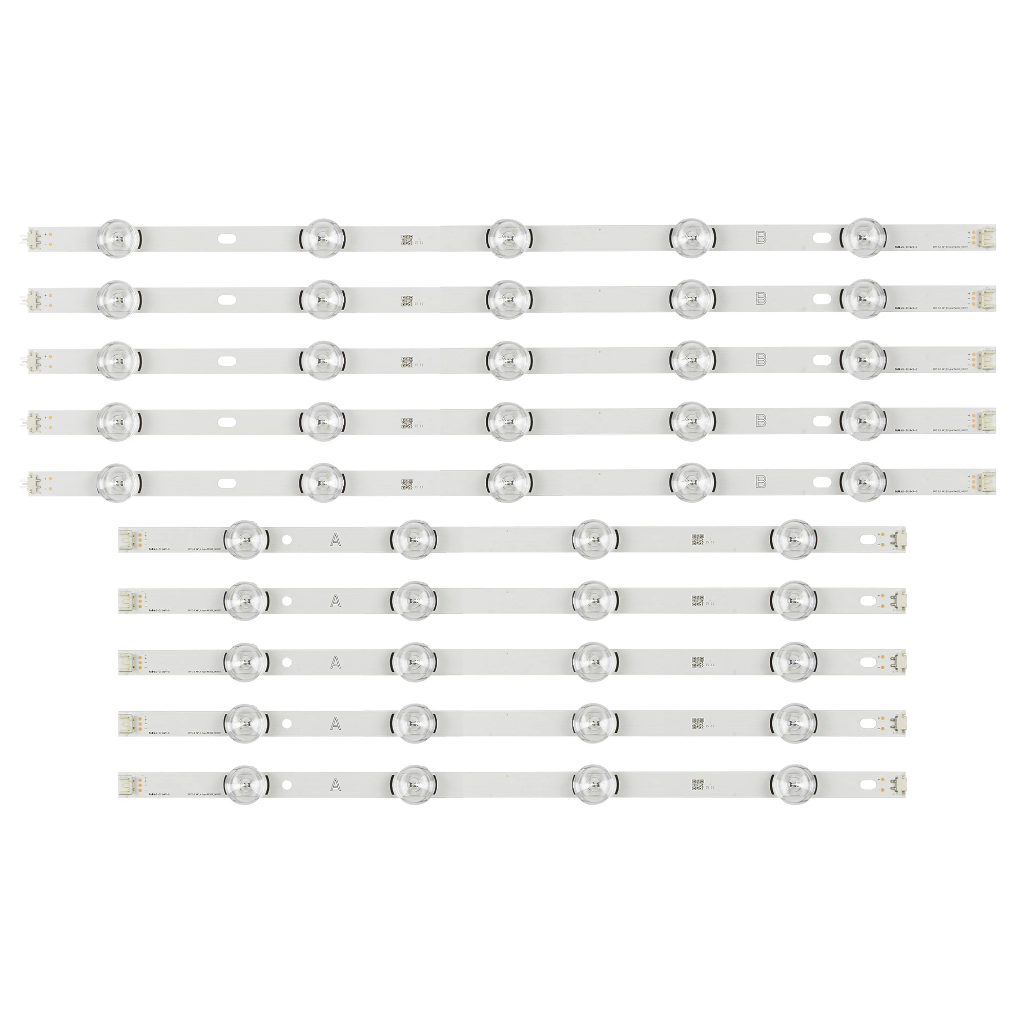 10 шт. светодиодный полосы для LG Innotek DRT 3 0 49 &quotA/B 49LB5500 49LB550V 49LB5550 6916L-1944A 6916L-1945A 6916l-1788A