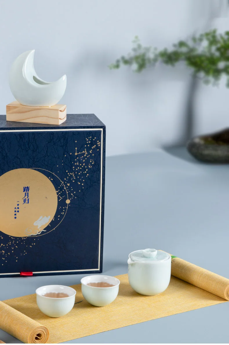 TANGPIN керамический чайник Gaiwan, чайная чашка чайные наборы Китайский кунг-фу чайные наборы с подарочной коробкой посуда для напитков