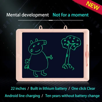 

12inch LCD Writing Board Tablets Digital Drawing Children Early Educational Board Handwriting Pads Green White difoda