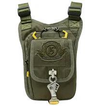 Мужская водонепроницаемая нейлоновая сумка с заниженной талией, поясная сумка на бедро, военная дорожная сумка через плечо, Повседневная сумка на плечо