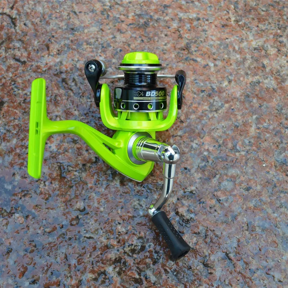 Fishing reel fishing reel metal head 6 axis hollow sea otter fishing wheel front unloading ice fishing wheel BD500