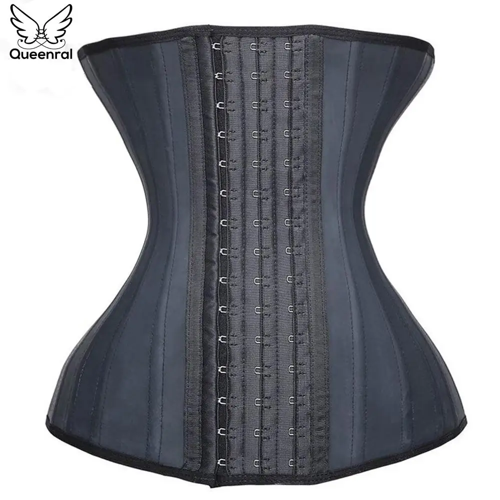 Latex Waist Trainer 25 Steel Boned Belly Slim Belt Body Shaper Modeling Strap Waist Cincher