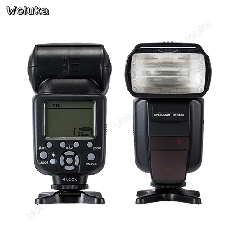Студийная скорость lite для C/N DSLR камеры Горячий башмак высокая скорость встроенный 2,4G синхронизация ttl вспышка TR-982III скорость фотографии свет CD50 T10