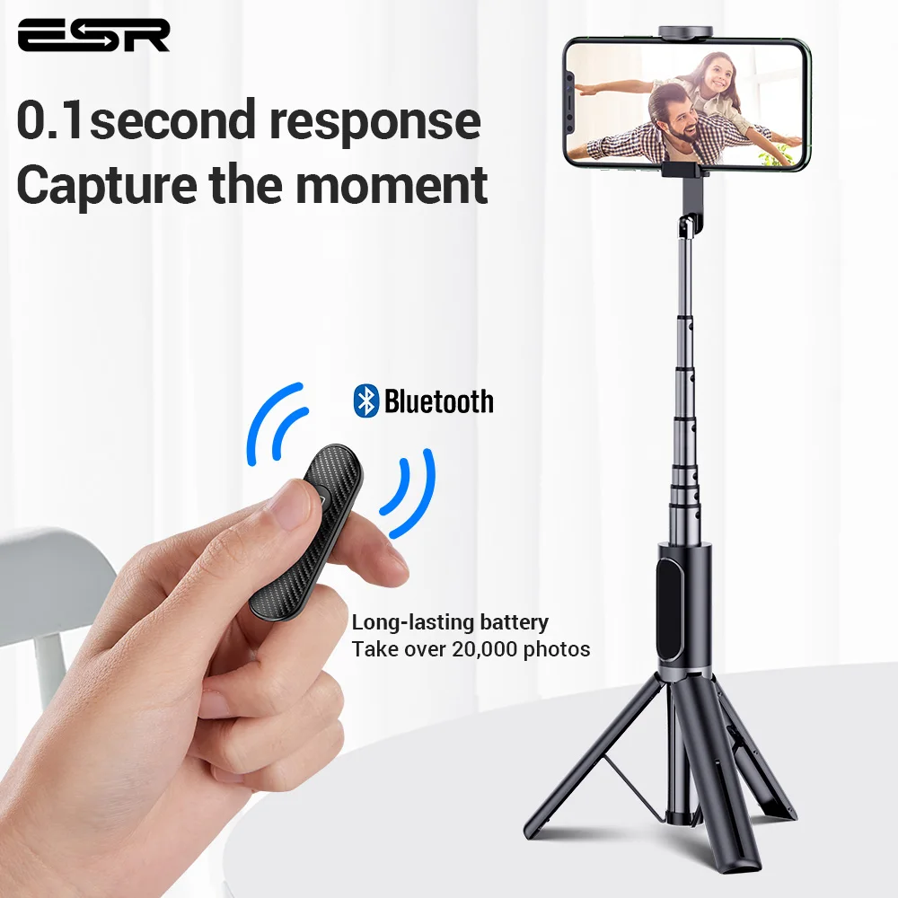 Bluetooth держатель для телефона ESR селфи Палка подключения к смартфону ручной