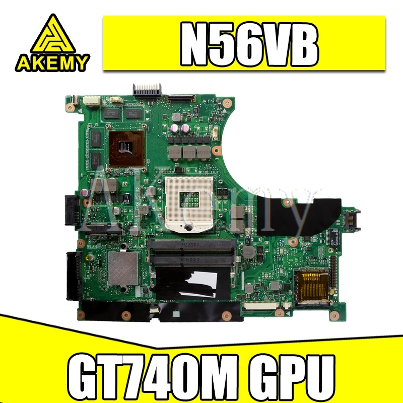N56VB Moederbord Voor Asus N56VM N56VZ N56V N56VV N56VJ Laptop Moederbord Getest 100% Werk Originele Moederbord GT740M Gpu N56VB Moederbord Voor Asus N56VM N56VZ N56V N56VV N56VJ Laptop Moederbord Getest 100% Werk Originele Moederbord GT740M Gpu