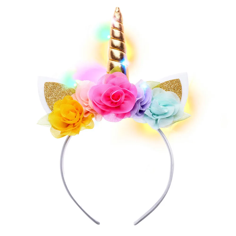 Christmas Unicorn Glowing Dress With LED Lights